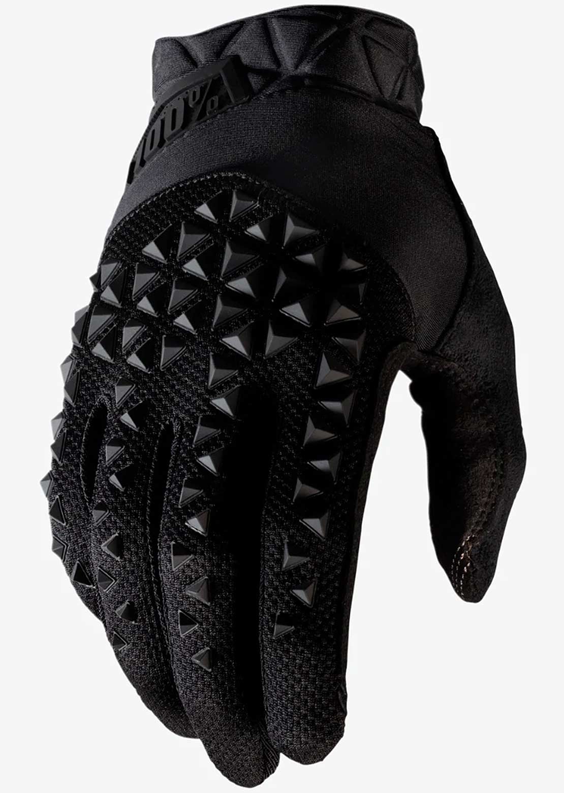 100% Men&#39;s Geomatic Gloves Black