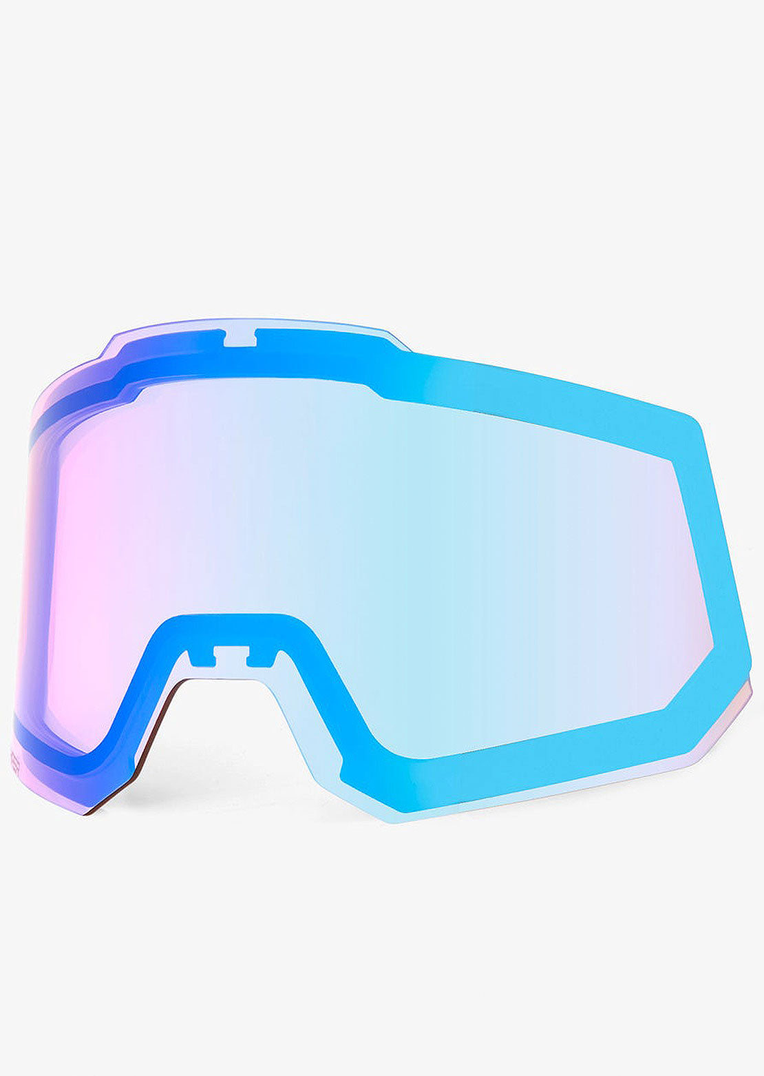 100% Snowcraft XL HiPER Goggles Black/Red/Mirror Red Lens