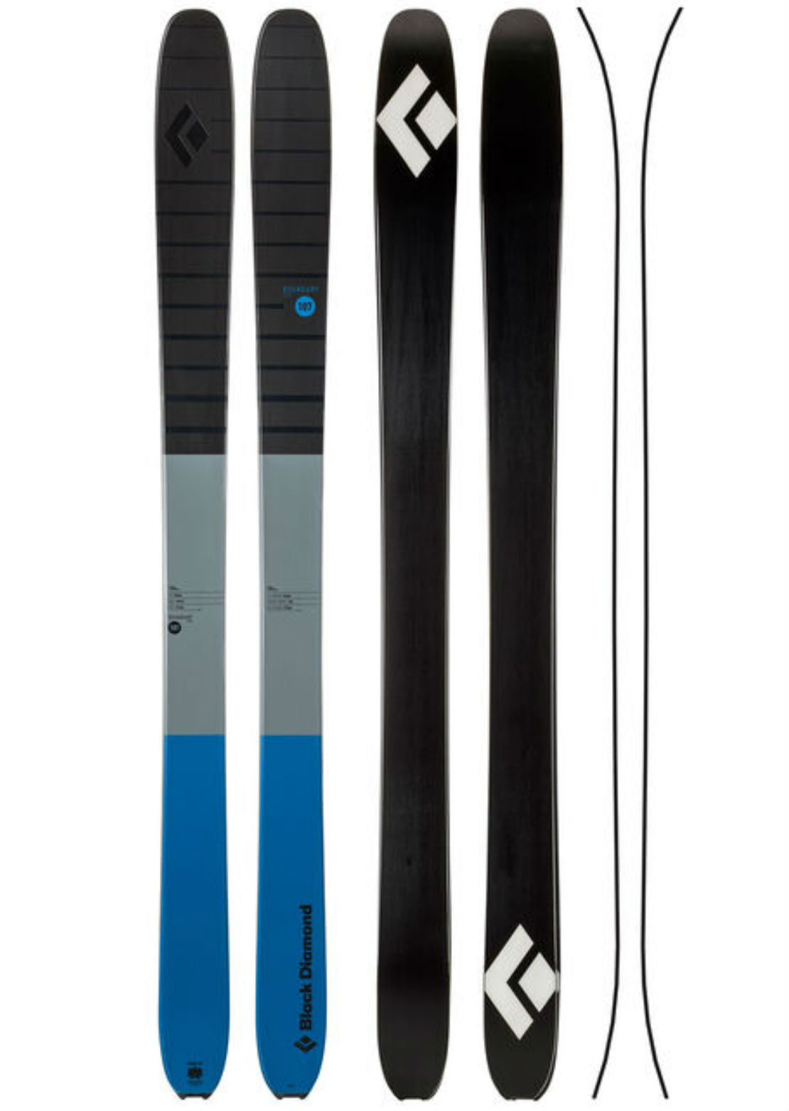 Black Diamond Boundary Pro 107 Skis - 176 cm