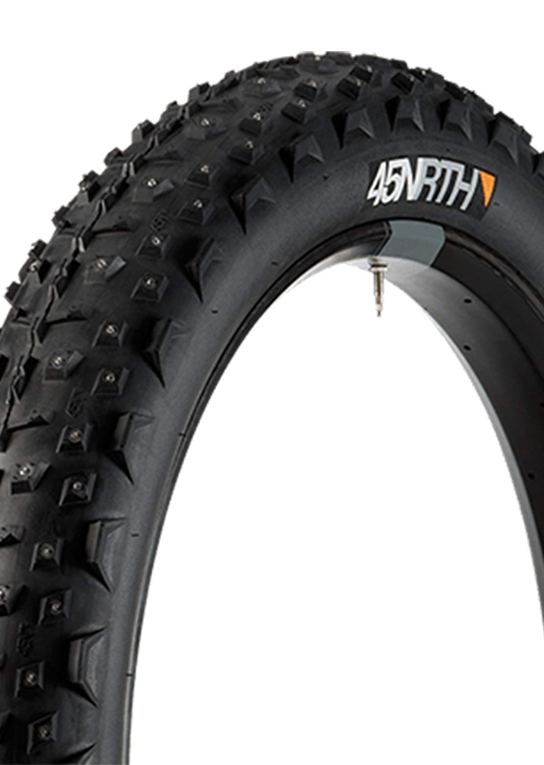 45NRTH Dillinger 4 Studded 120tpi Fat Bike Tire Black