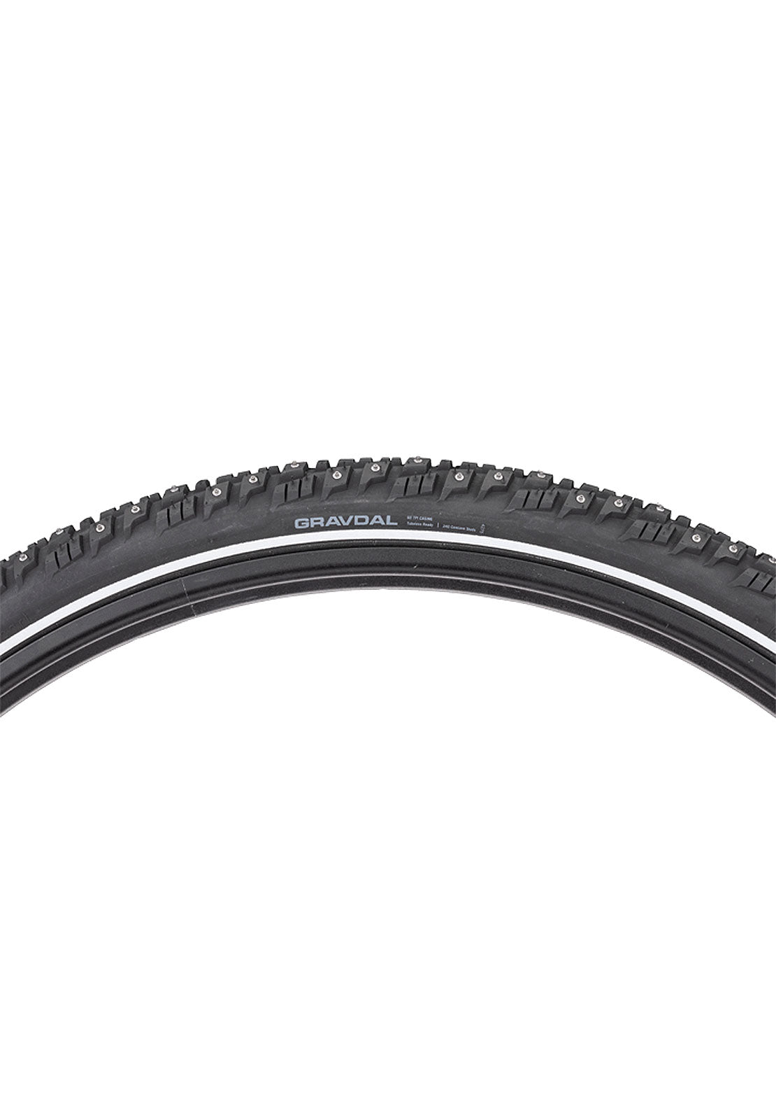 45NRTH Gravdal Studded 60tpi Commuter Bike Tire Black