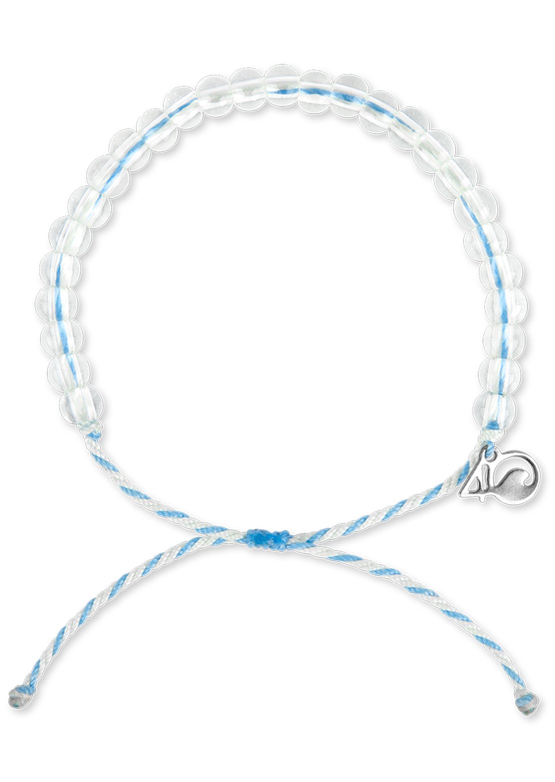 4OCEAN Beluga Whale Bracelet White/Light Blue
