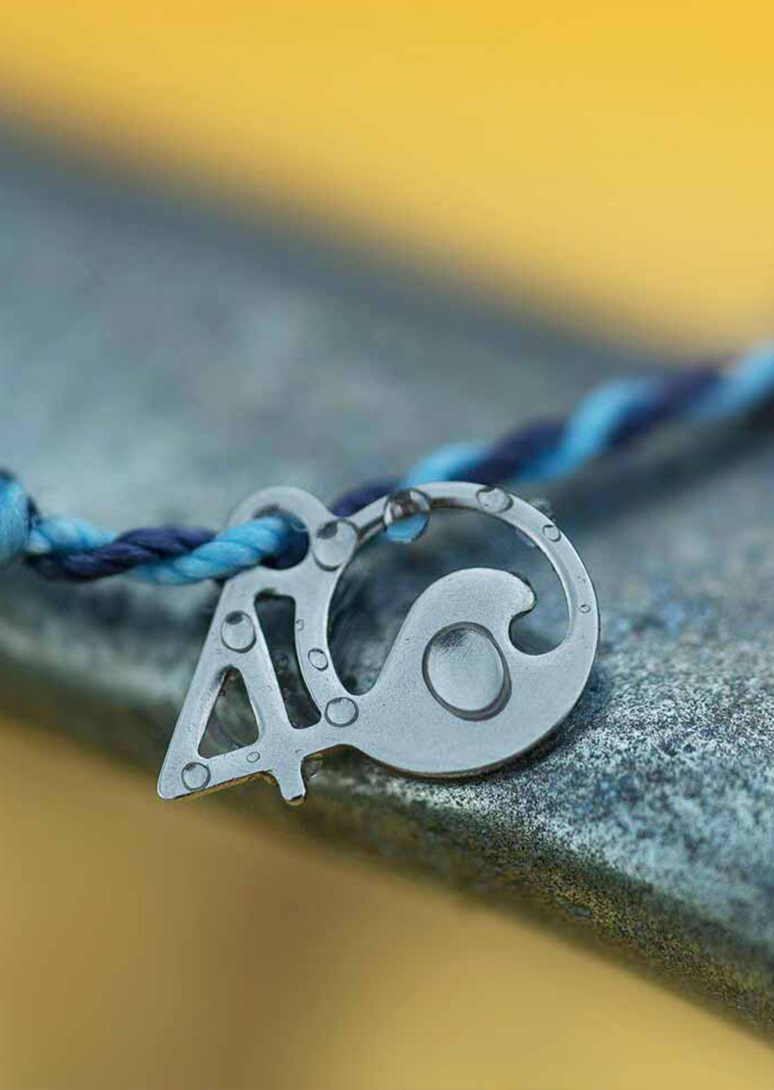 4OCEAN Whales Bracelet Light Blue Purple