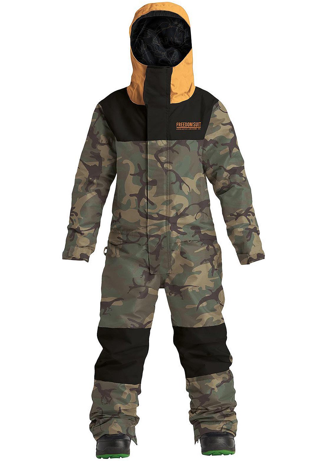 Airblaster Junior Youth Freedom Suit OG Dinoflage