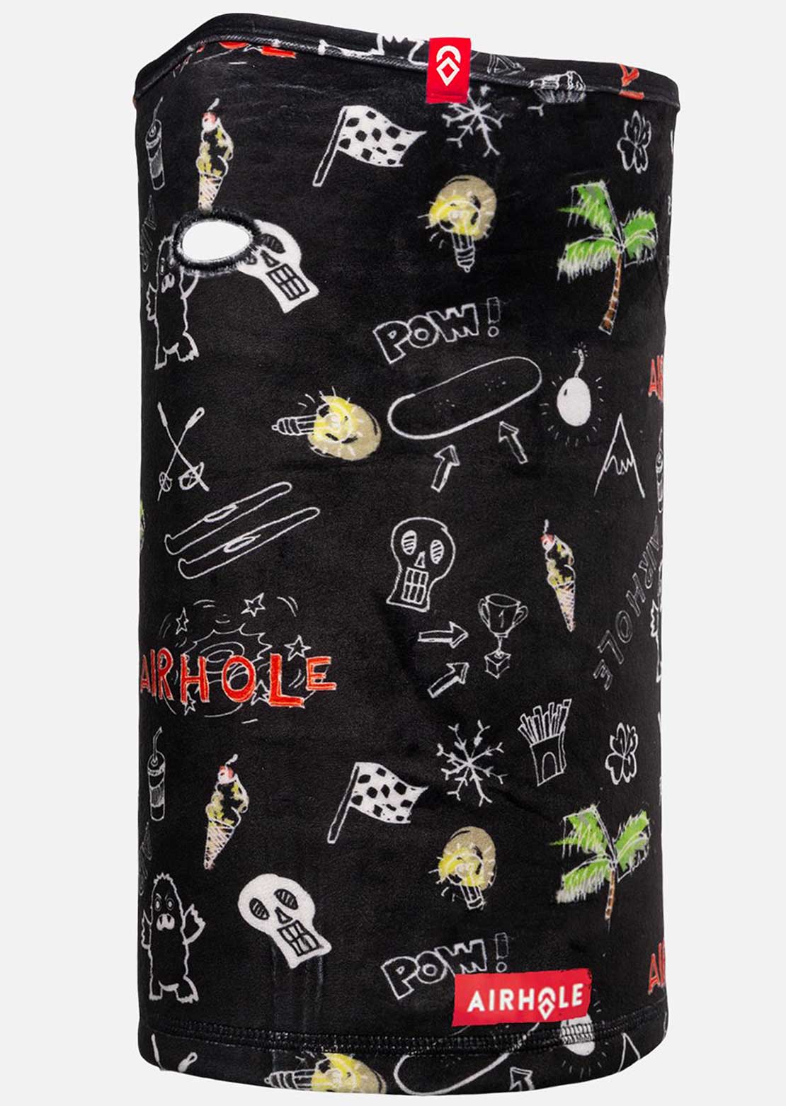 Airhole Junior Airtube Milk Fleece Bandana Doodles