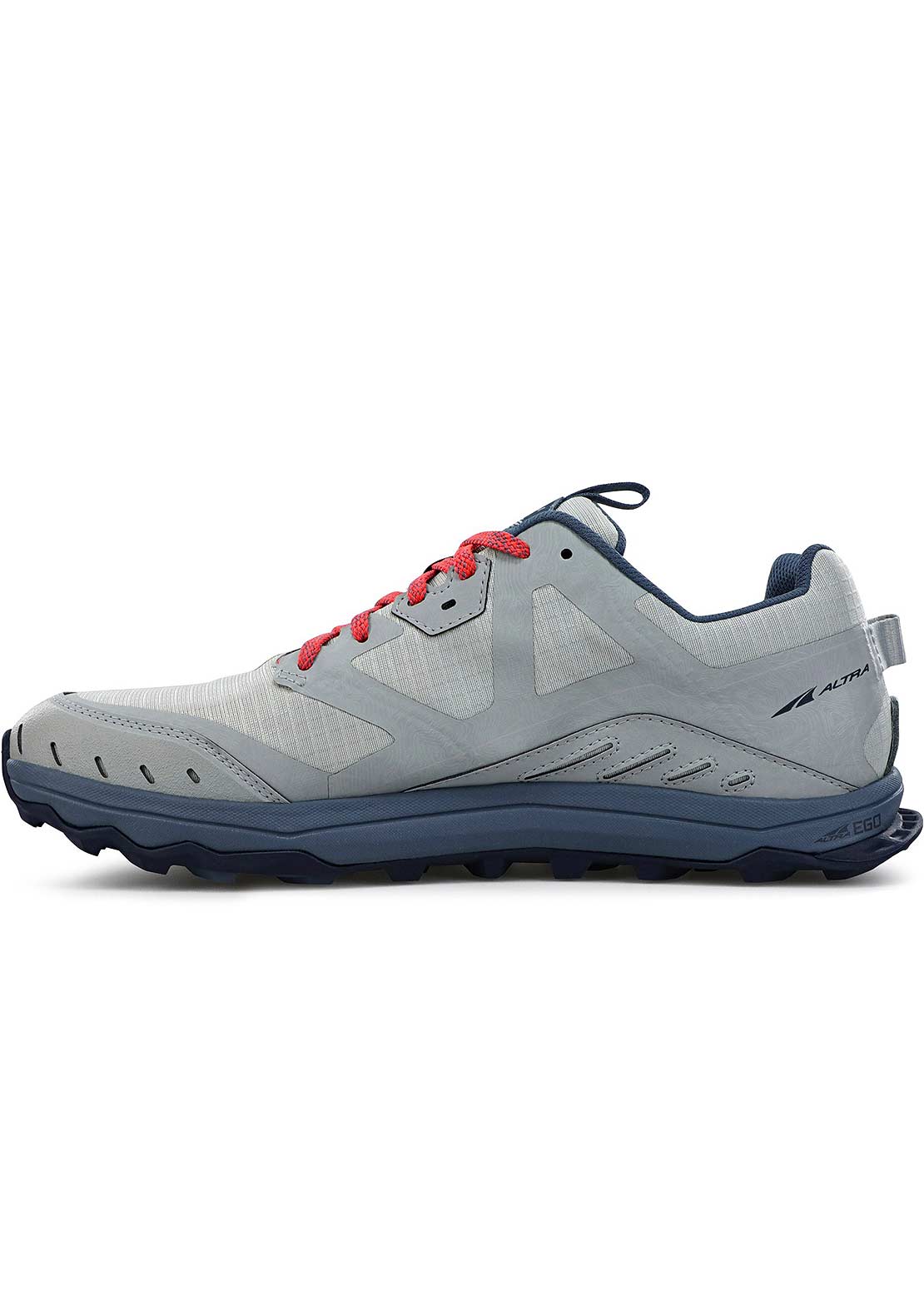 Altra Men&#39;s Lone Peak 6 Trail Running Shoes Gray/Blue