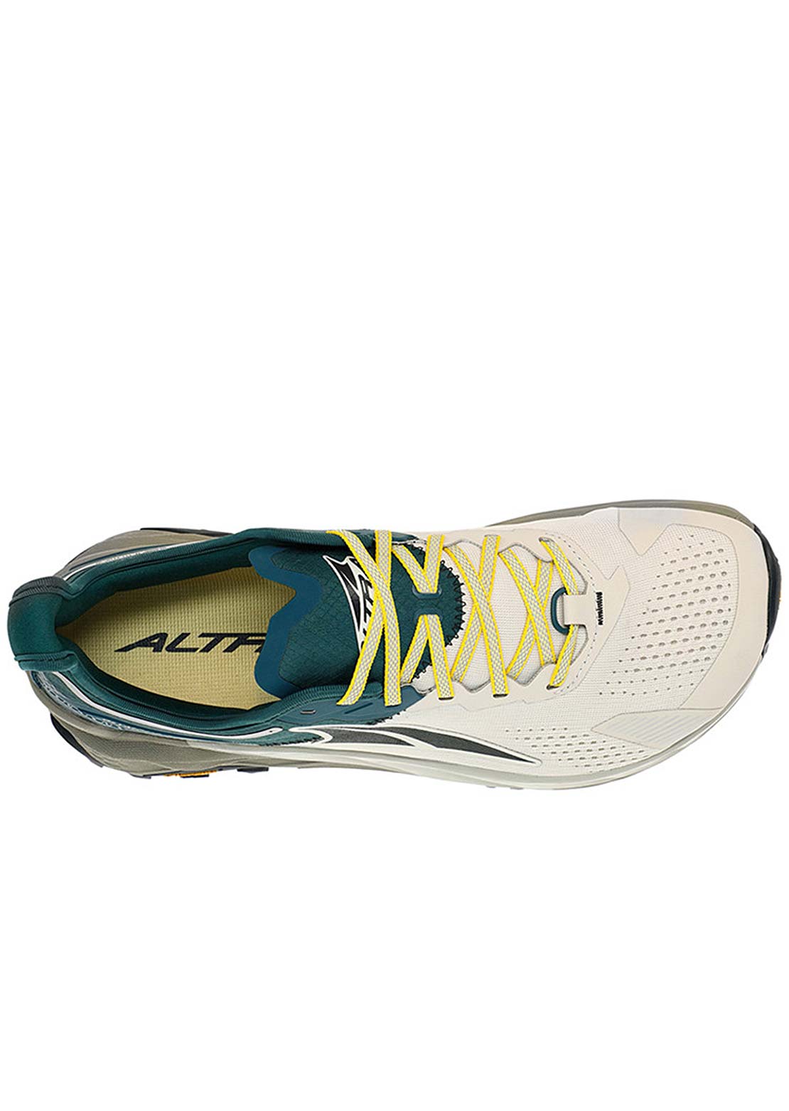 Altra Men&#39;s Olympus 5 Trail Running Shoes Gray/Teal