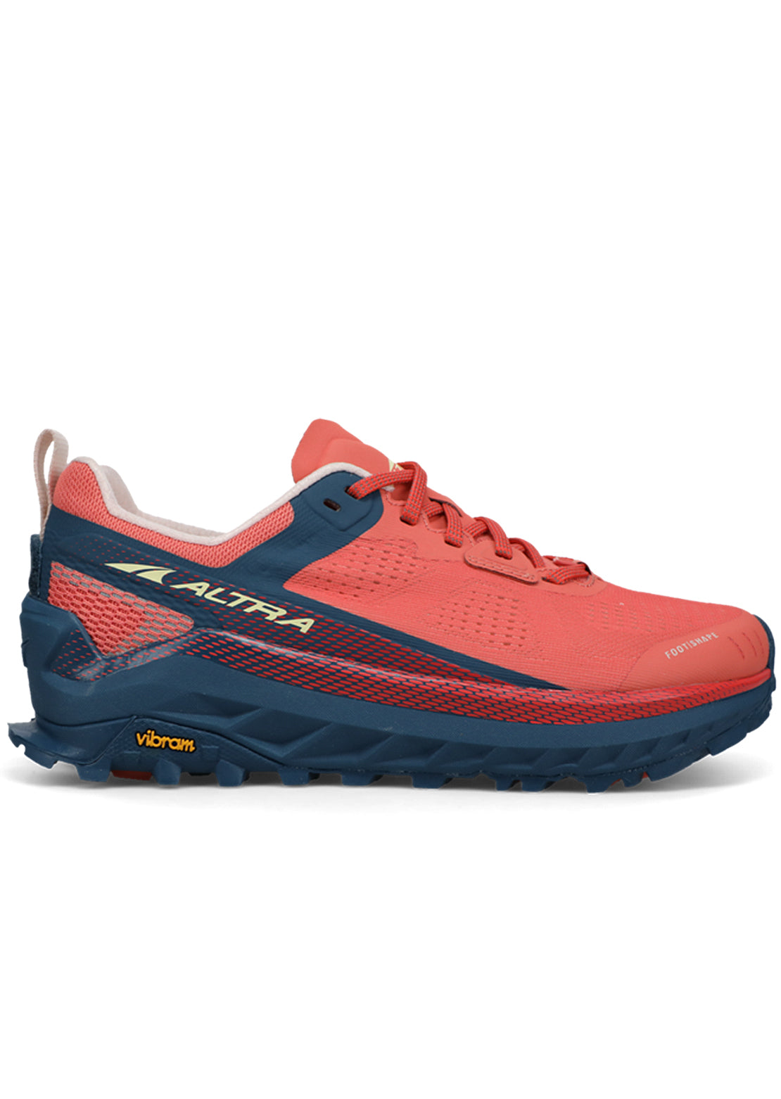 Altra Women&#39;s Olympus 4 Trail Running Shoes Navy/Coral