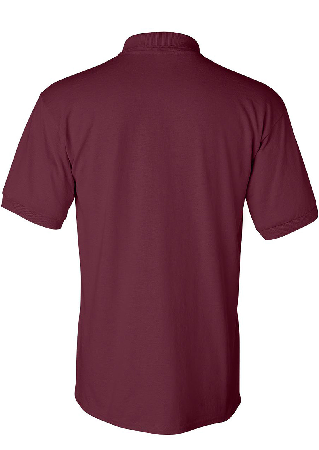 AN-MORIN Polo Unisex Manches Courtes Maroon