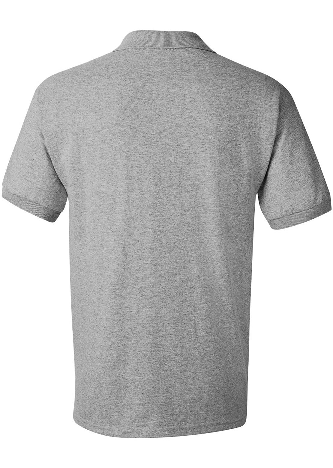 AN-MORIN Polo Unisex Manches Courtes Sport Grey