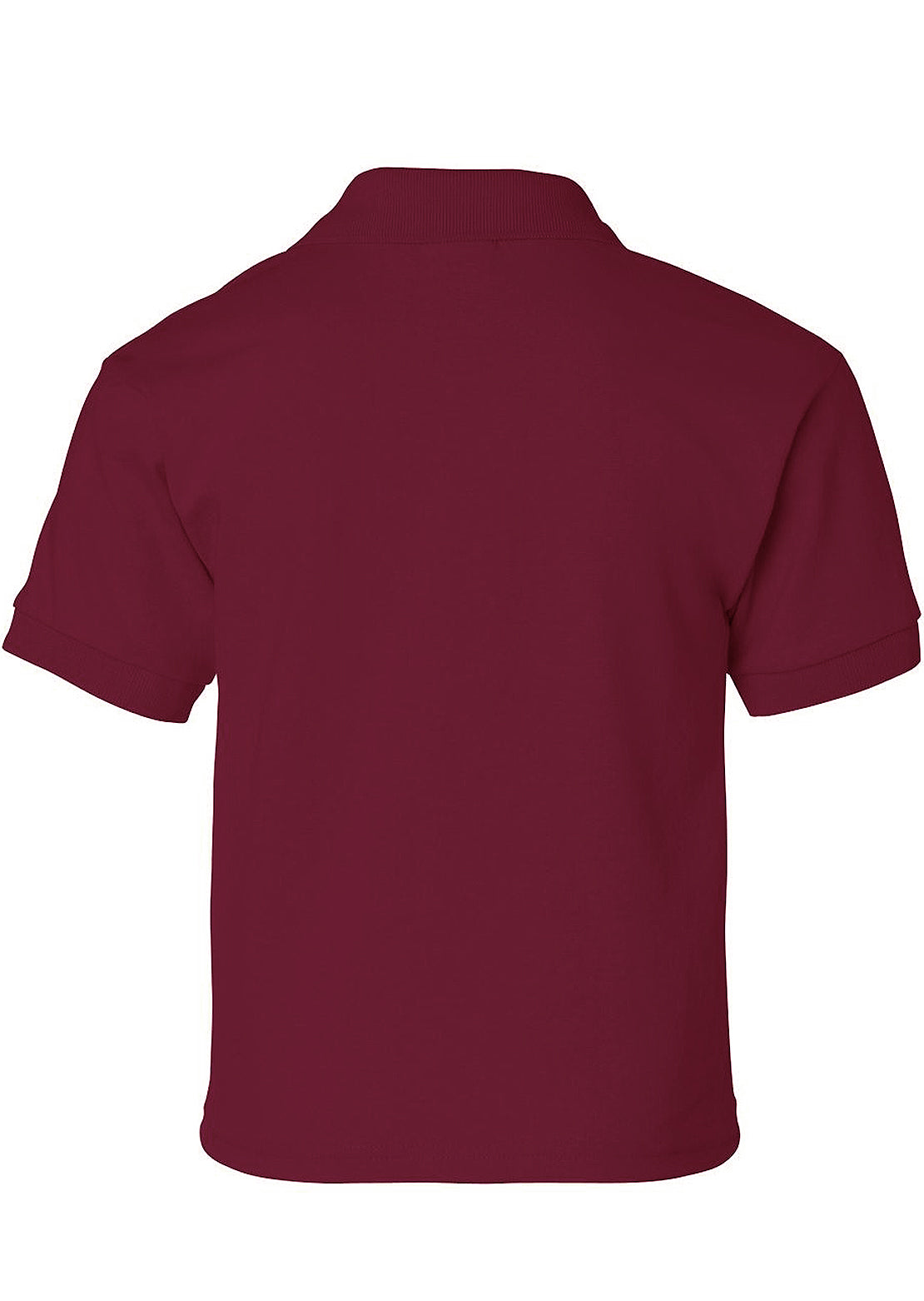 AN-MORIN Polo Junior Manches Courtes Maroon