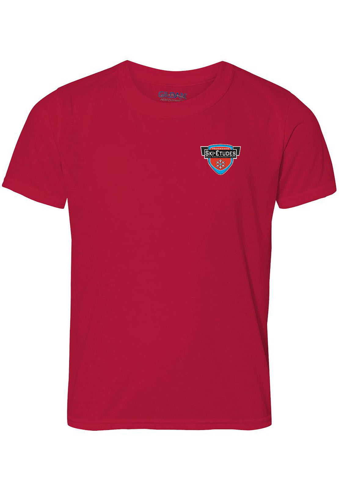 AN-Morin X Ski T-Shirt Junior Red