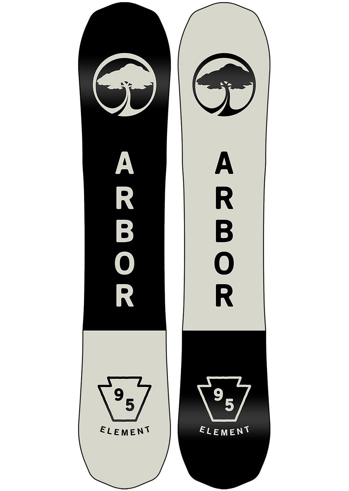 Arbor Unisex Element Camber Snowboard