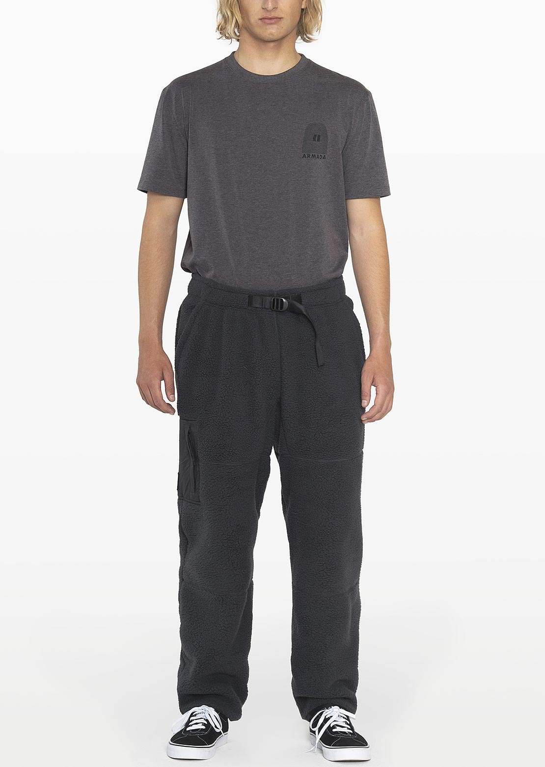 Armada Unisex Klatch Fleece Pants Black