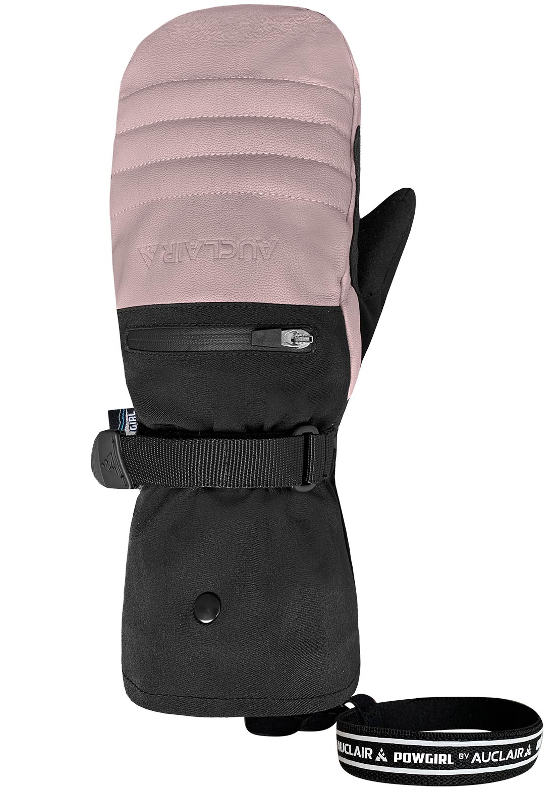 Auclair Women's A-Peak 2-In-1 Mitts Pink/Black