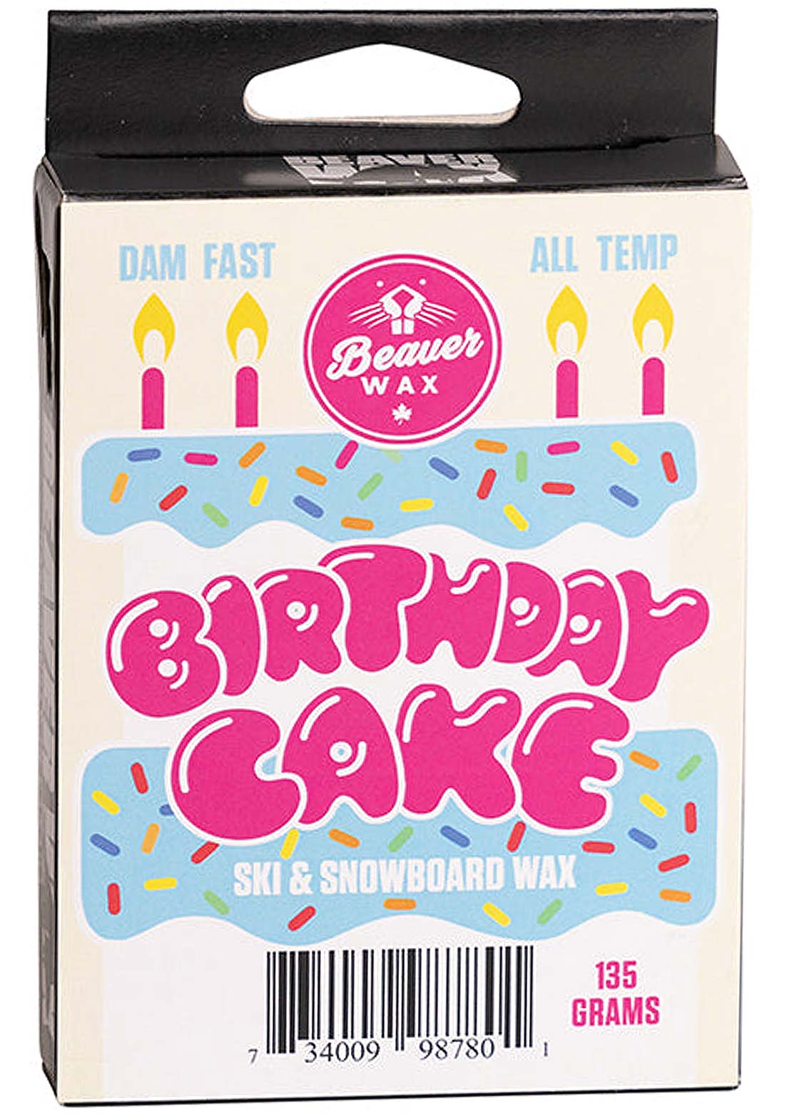 Beaver Wax Birthday Cake Wax