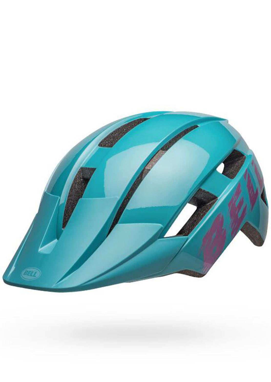 Bell Junior Sidetrack II MIPS Mountain Bike Helmet Light Blue/Pink