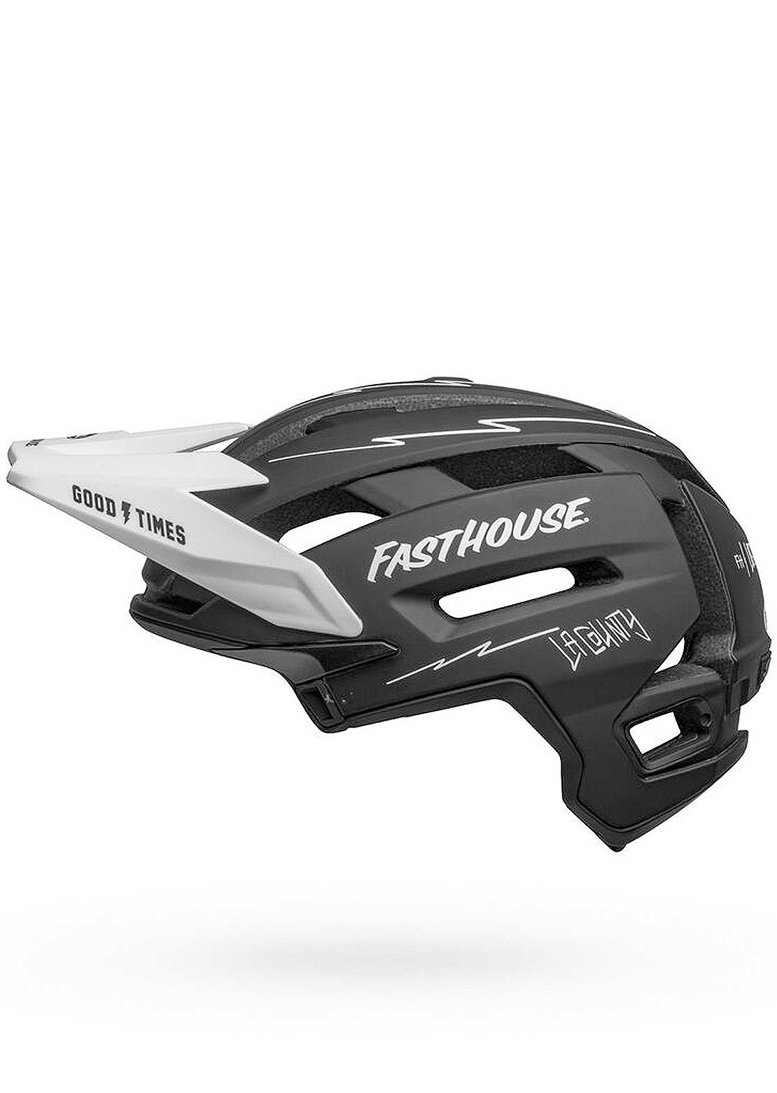 Bell Super Air R Spherical Mountain Bike Helmet Fasthouse Black/White