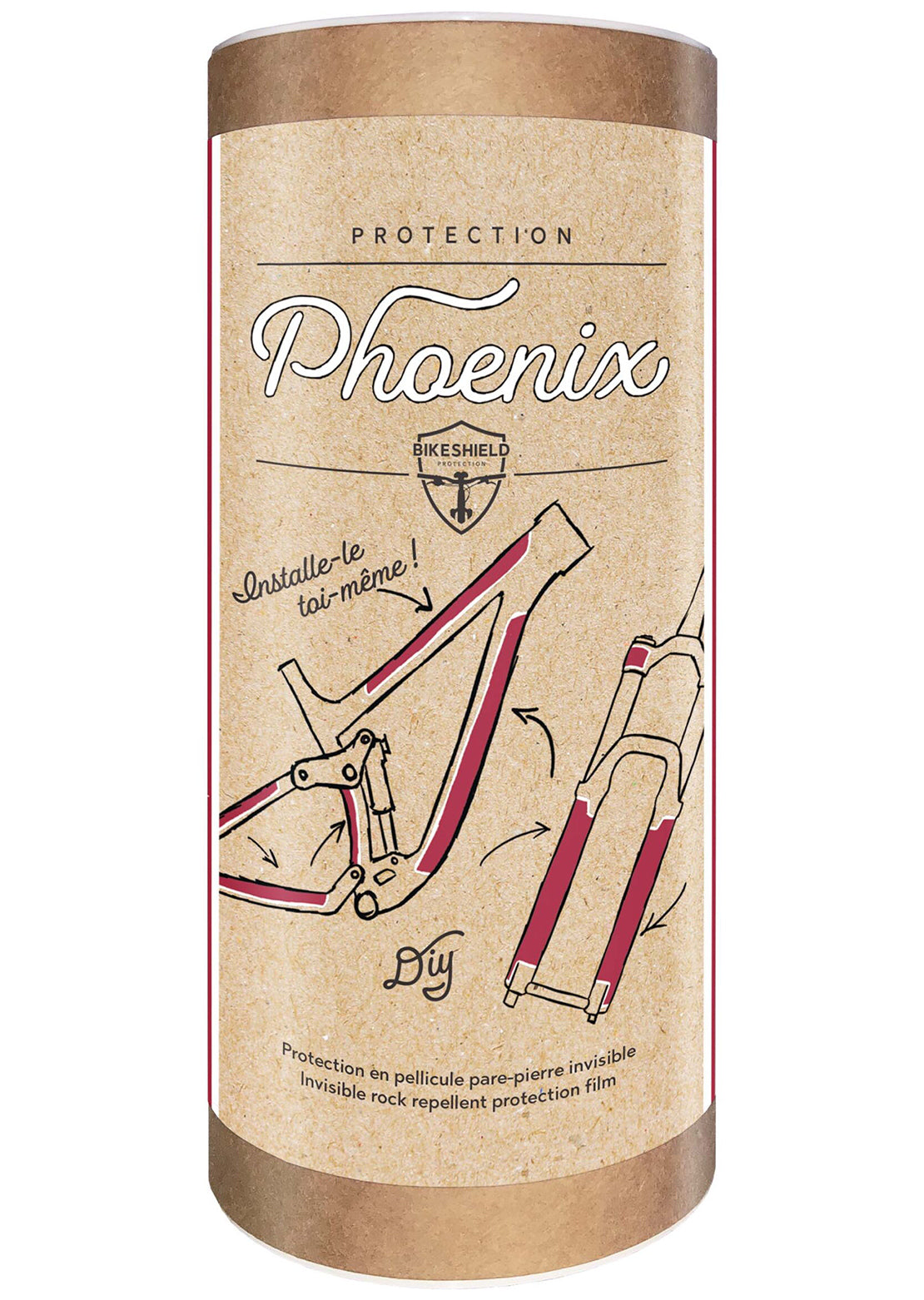 Bikeshield Phoenix Matte Bike Protection