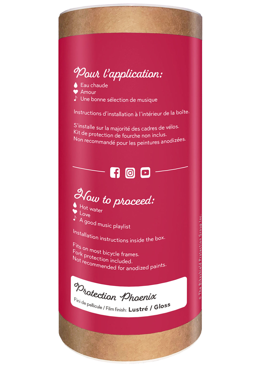 Bikeshield Phoenix Matte Bike Protection
