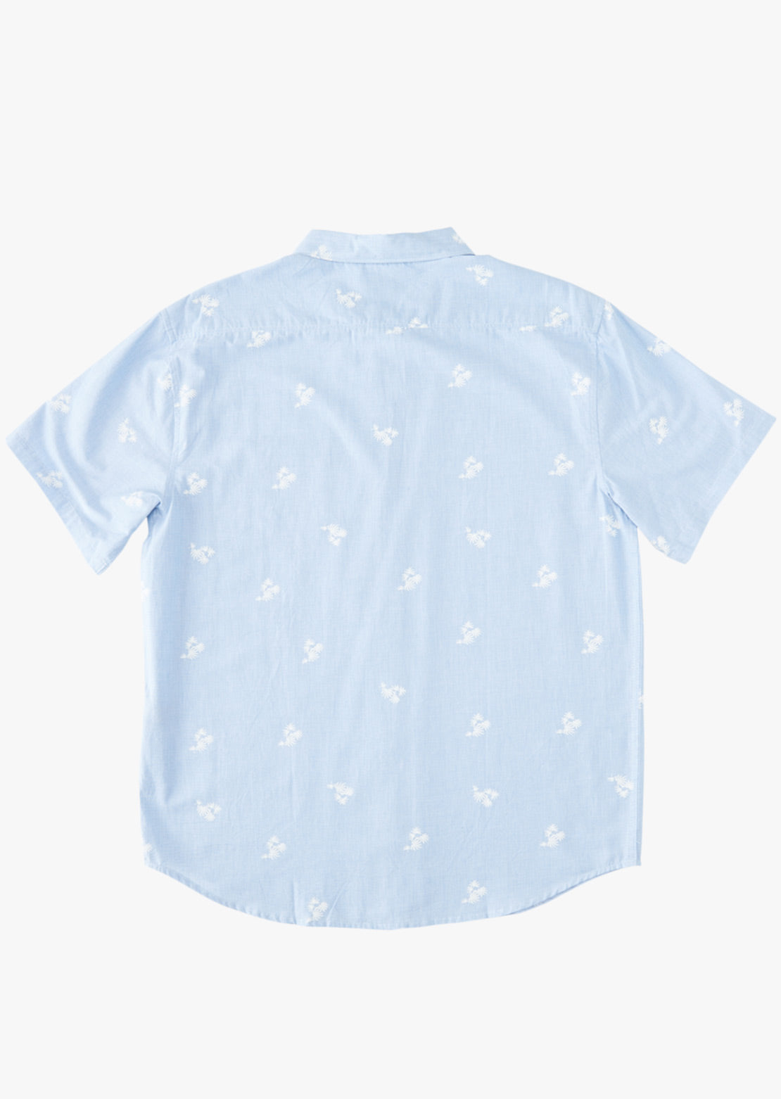 Billabong Junior Sundays Mini Button Up Shirt Light Blue