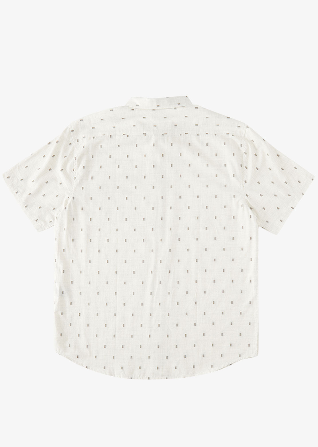 Billabong Men's All Day Jacquard Button Up Shirt Cream