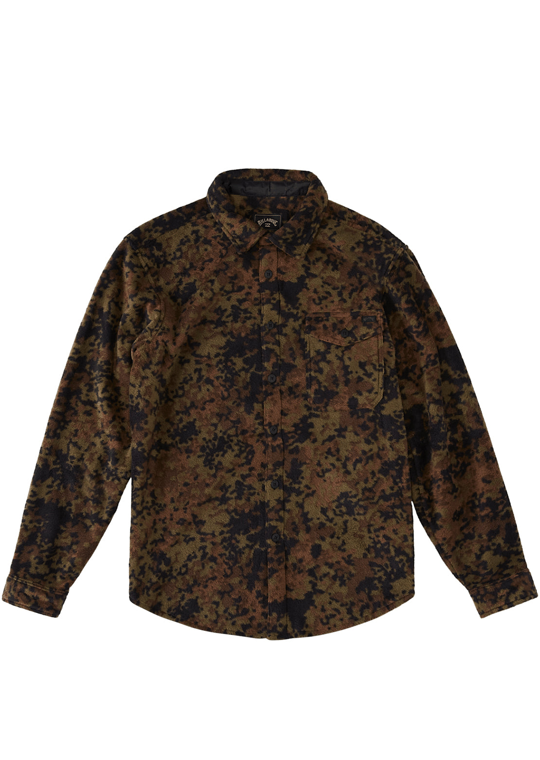 Billabong Men&#39;s Furnace Flannel Longsleeve Shirt Camo