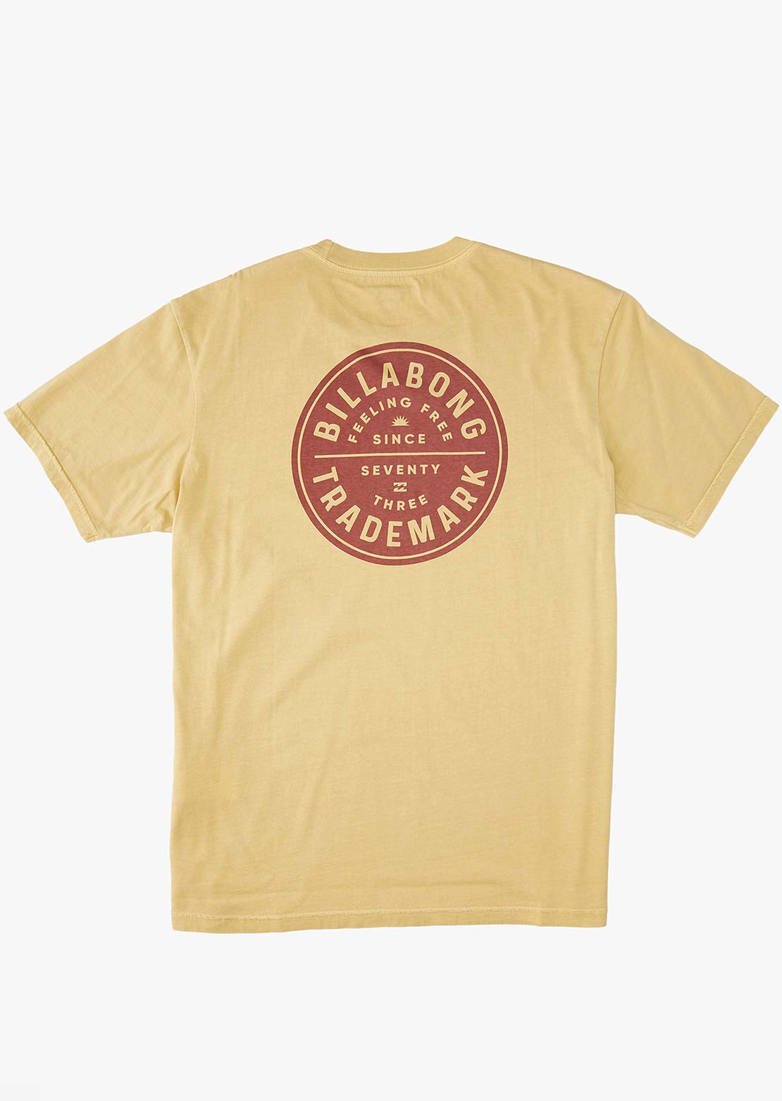 Billabong Men&#39;s Trademark WW T-Shirt Straw