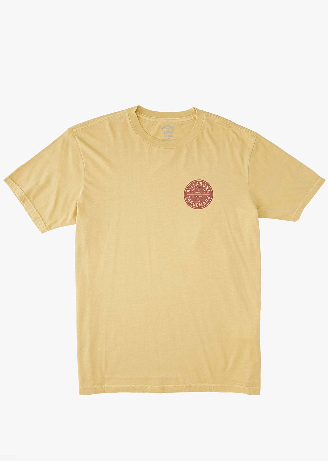 Billabong Men&#39;s Trademark WW T-Shirt Straw