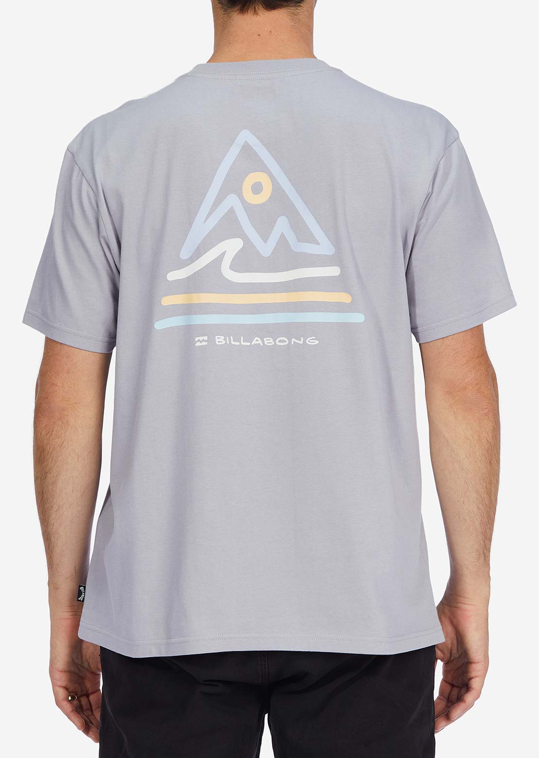 Billabong Men&#39;s Trails T-Shirt Purple Haze