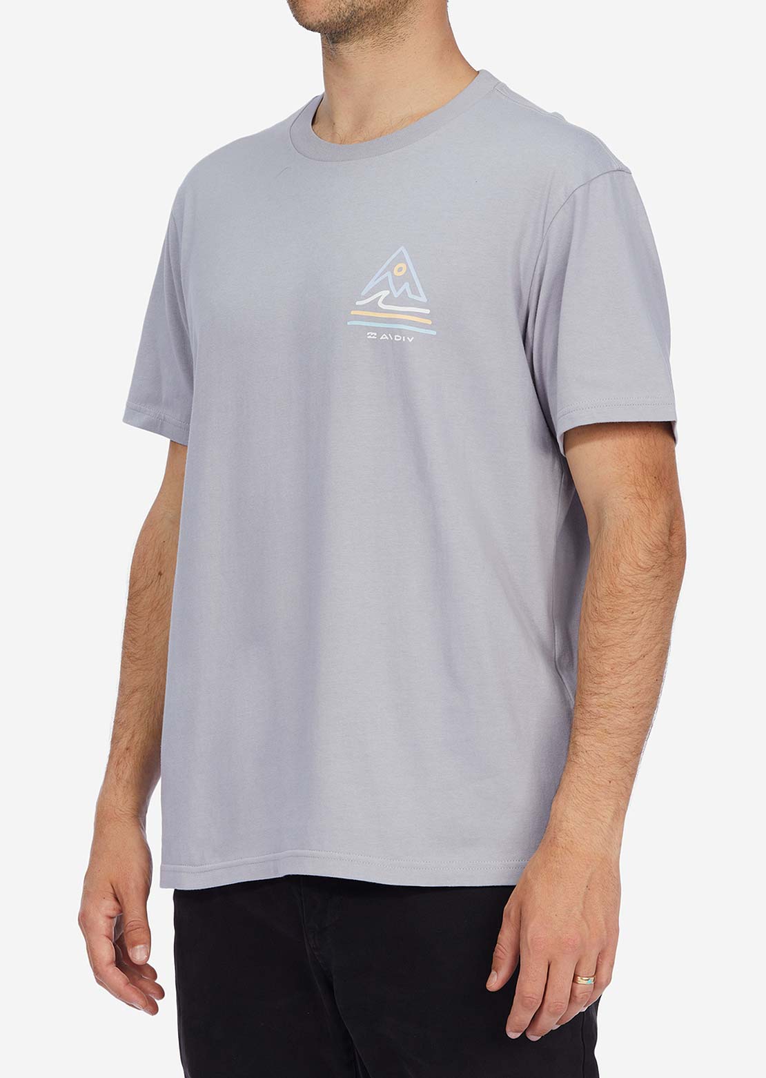 Billabong Men&#39;s Trails T-Shirt Purple Haze