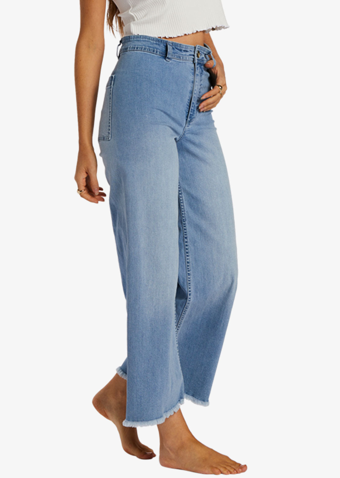 Billabong Women's Free Fall Indigo Denim Surf Spray
