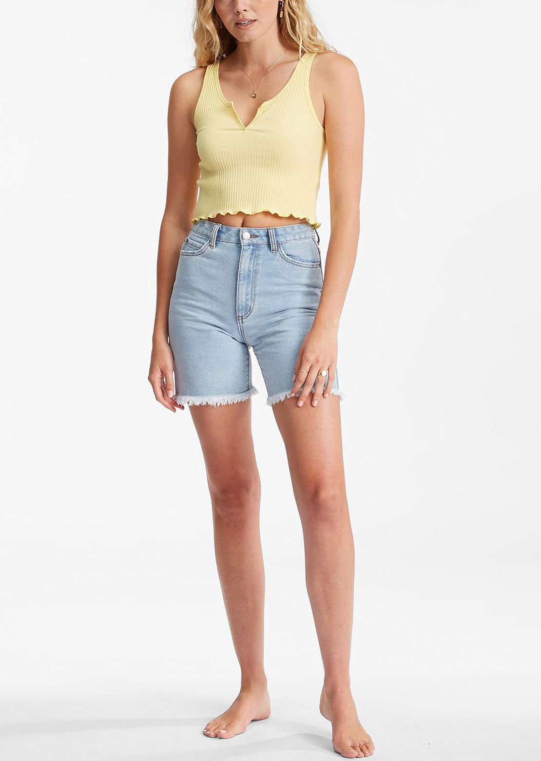 Billabong Women&#39;s Notch Knit Tank Pina Colada