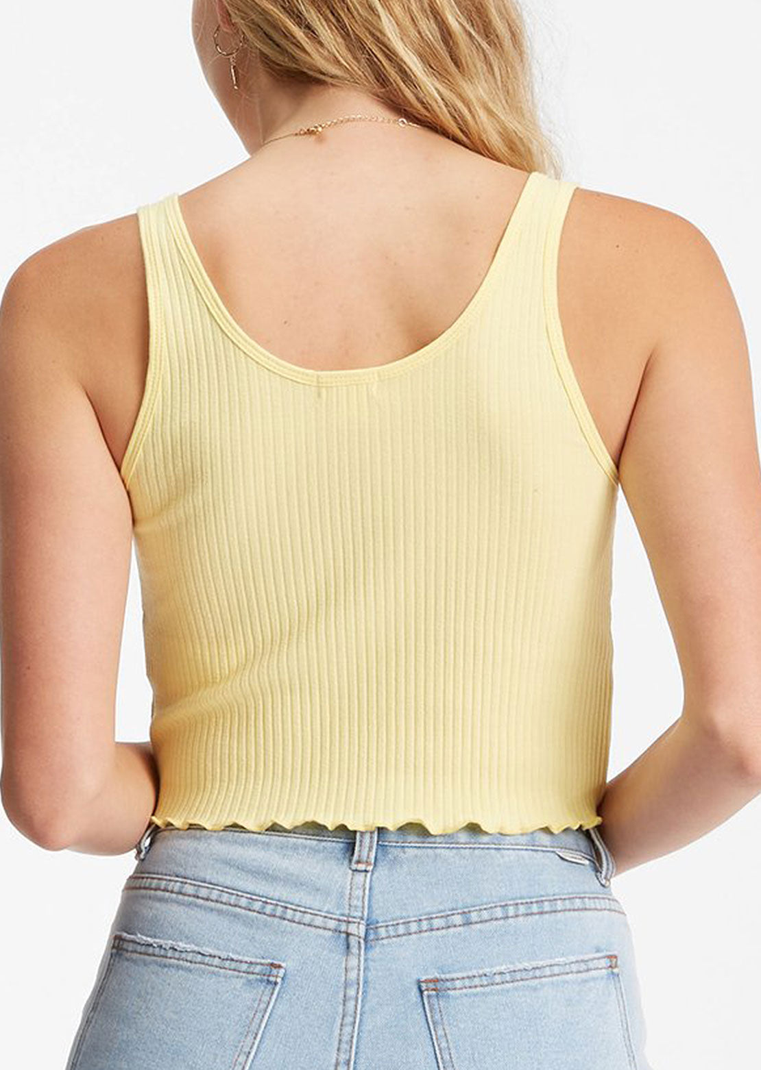 Billabong Women&#39;s Notch Knit Tank Pina Colada
