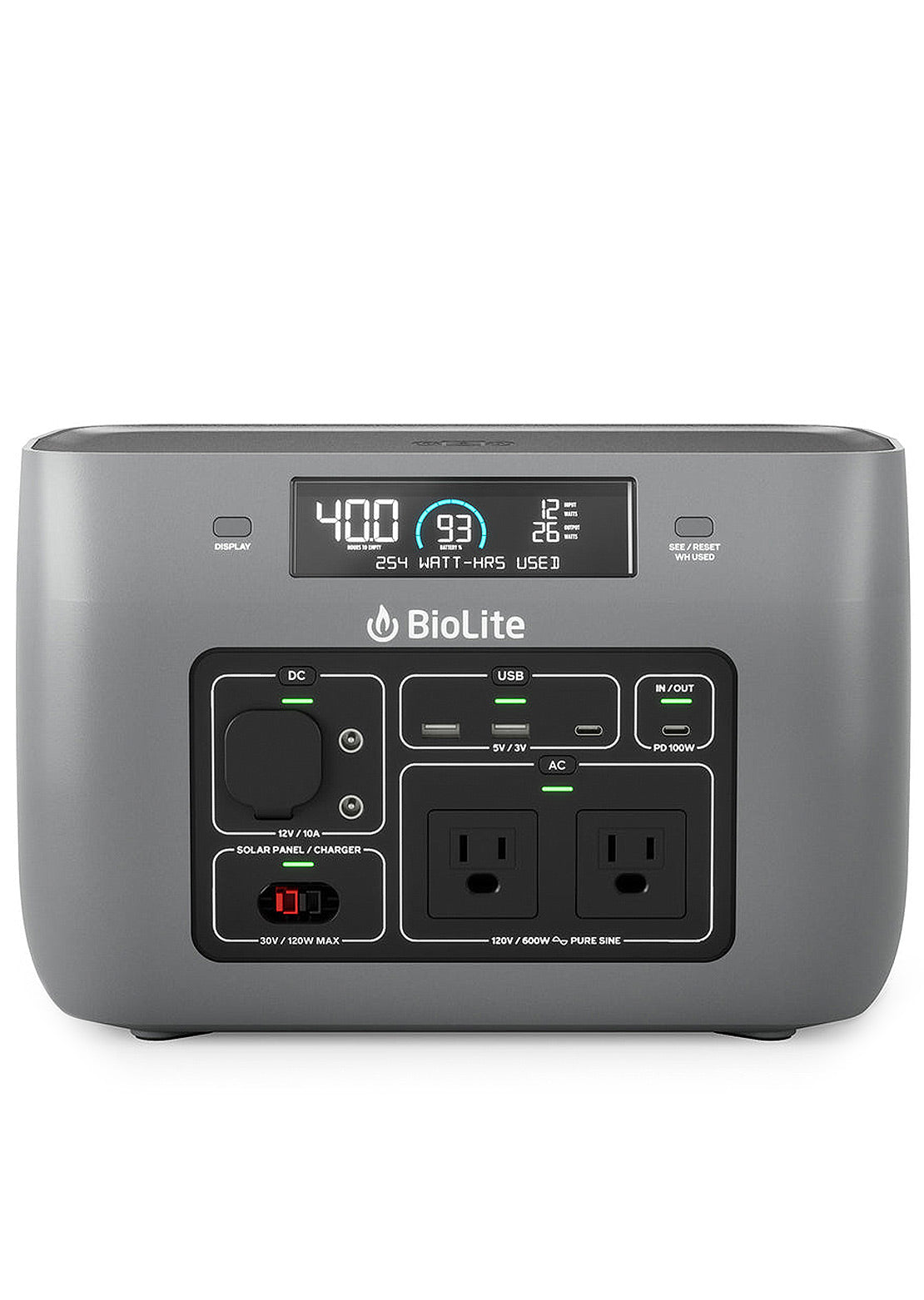 BioLite BaseCharge 600 Power Station