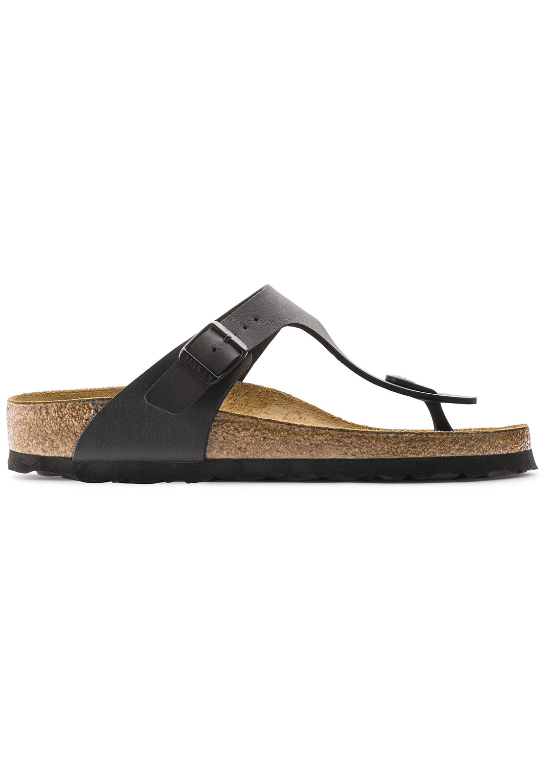Birkenstock Unisex Gizeh Birko-Flor Narrow Sandals Black