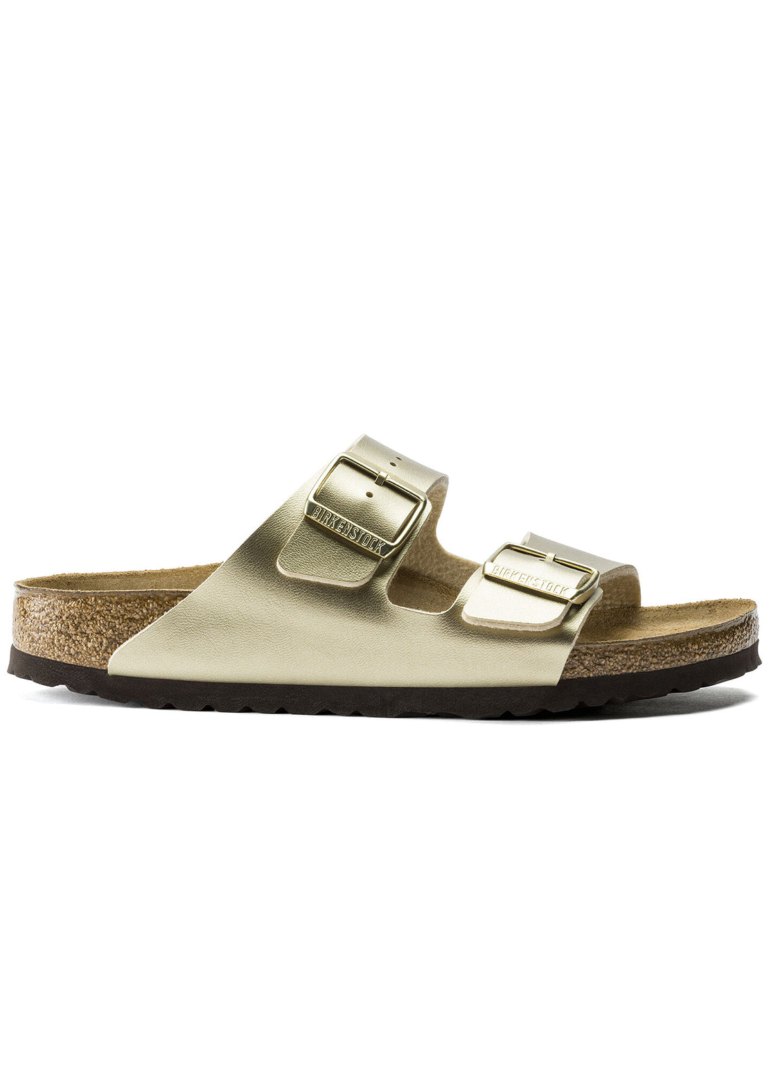 Birkenstock Women&#39;s Arizona Birko-Flor Narrow Sandals Gold