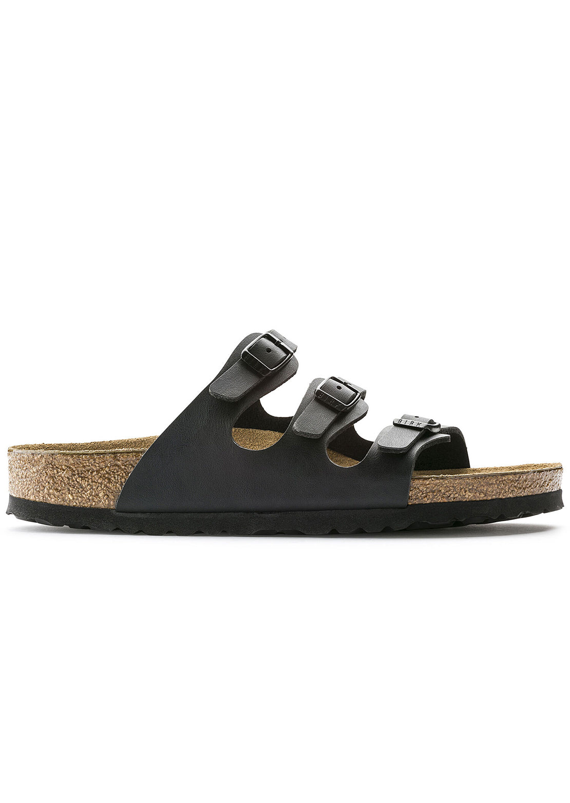 Birkenstock Women&#39;s Florida Soft Footbed Birko-Flor Sandals Black