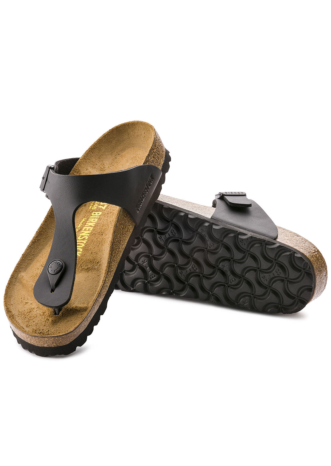 Birkenstock Women&#39;s Gizeh Birko-Flor Sandals Black