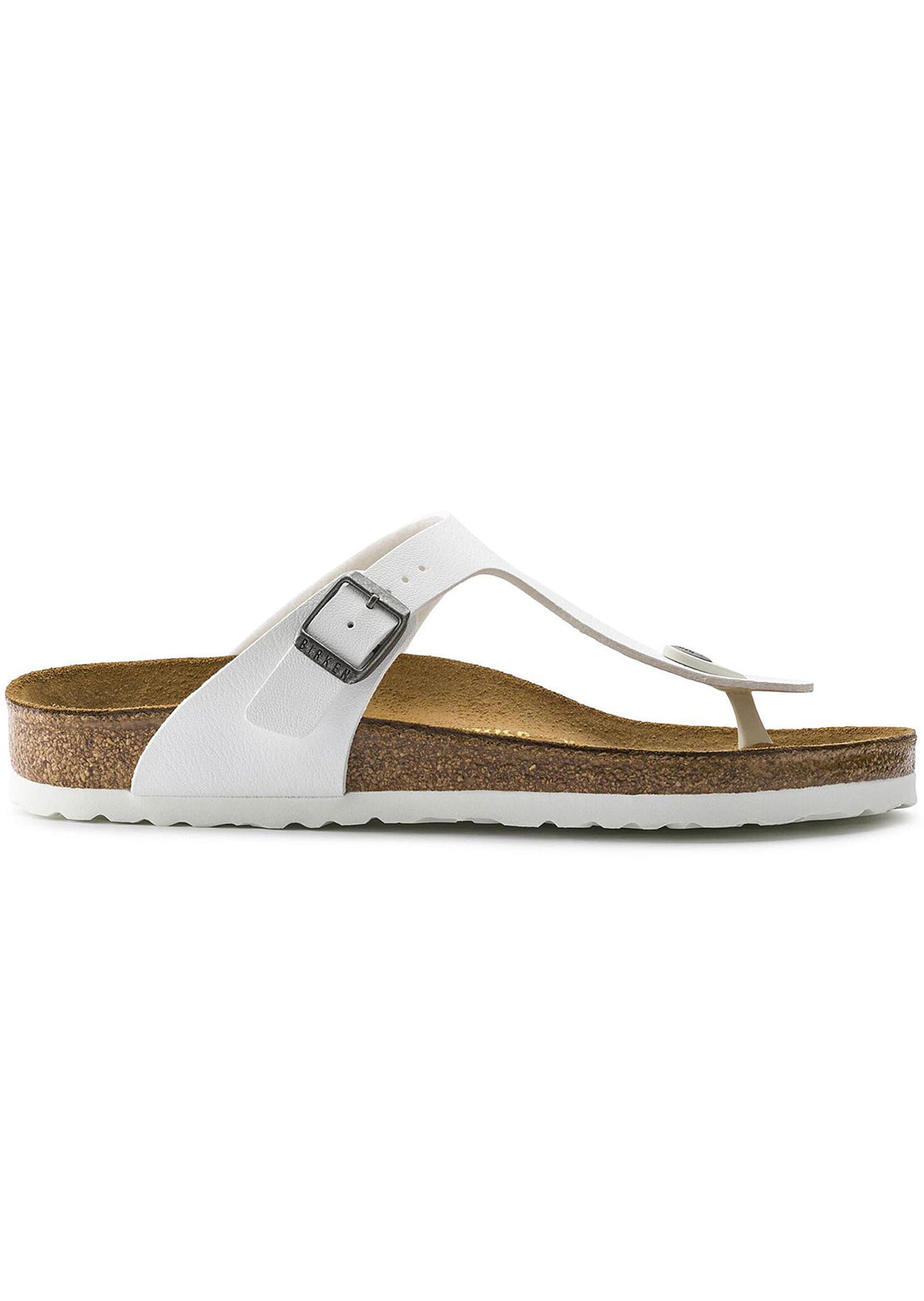 Birkenstock Women&#39;s Gizeh Birko-Flor Sandals White