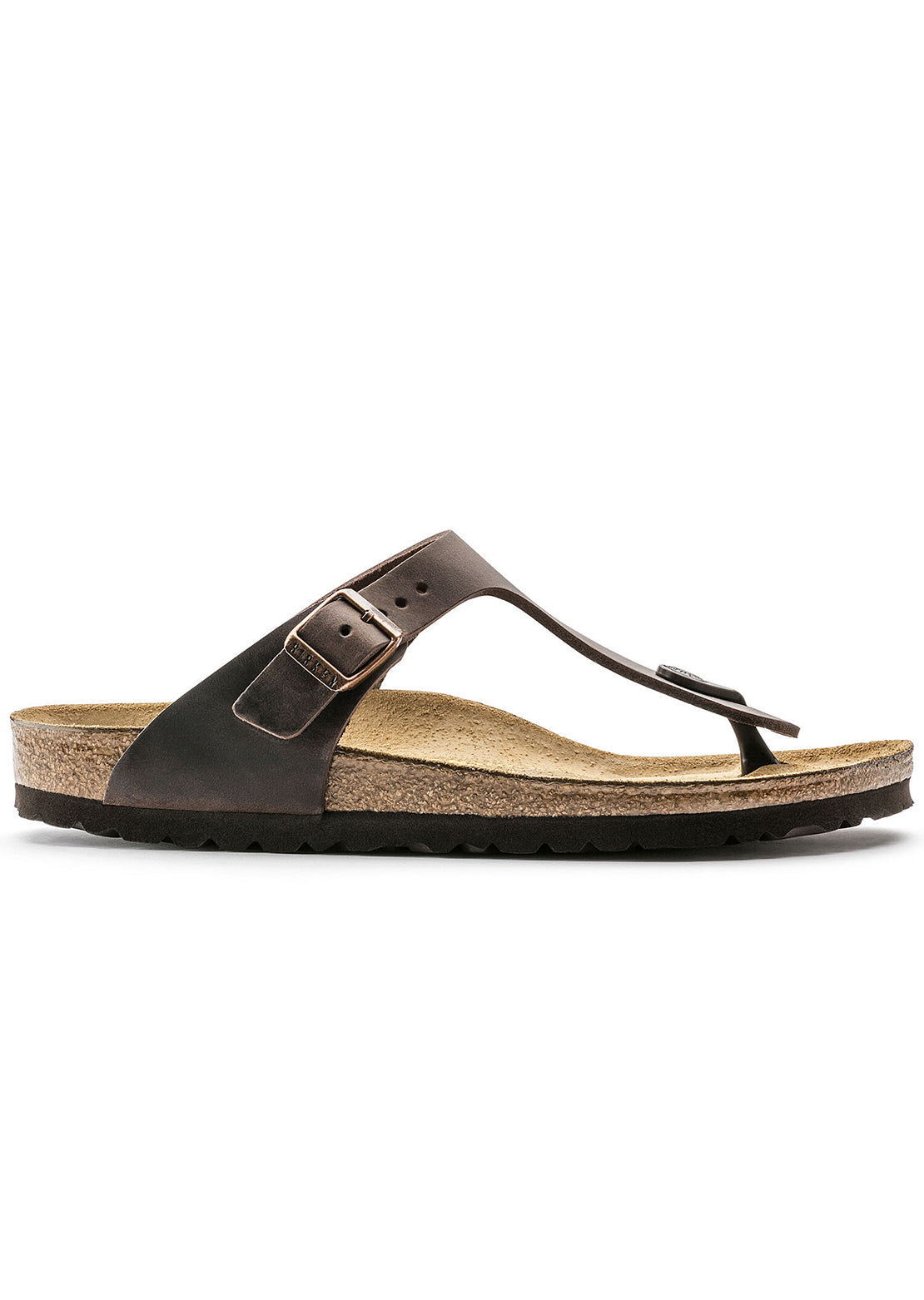 Birkenstock Women&#39;s Gizeh Oiled Leather Sandals Habana