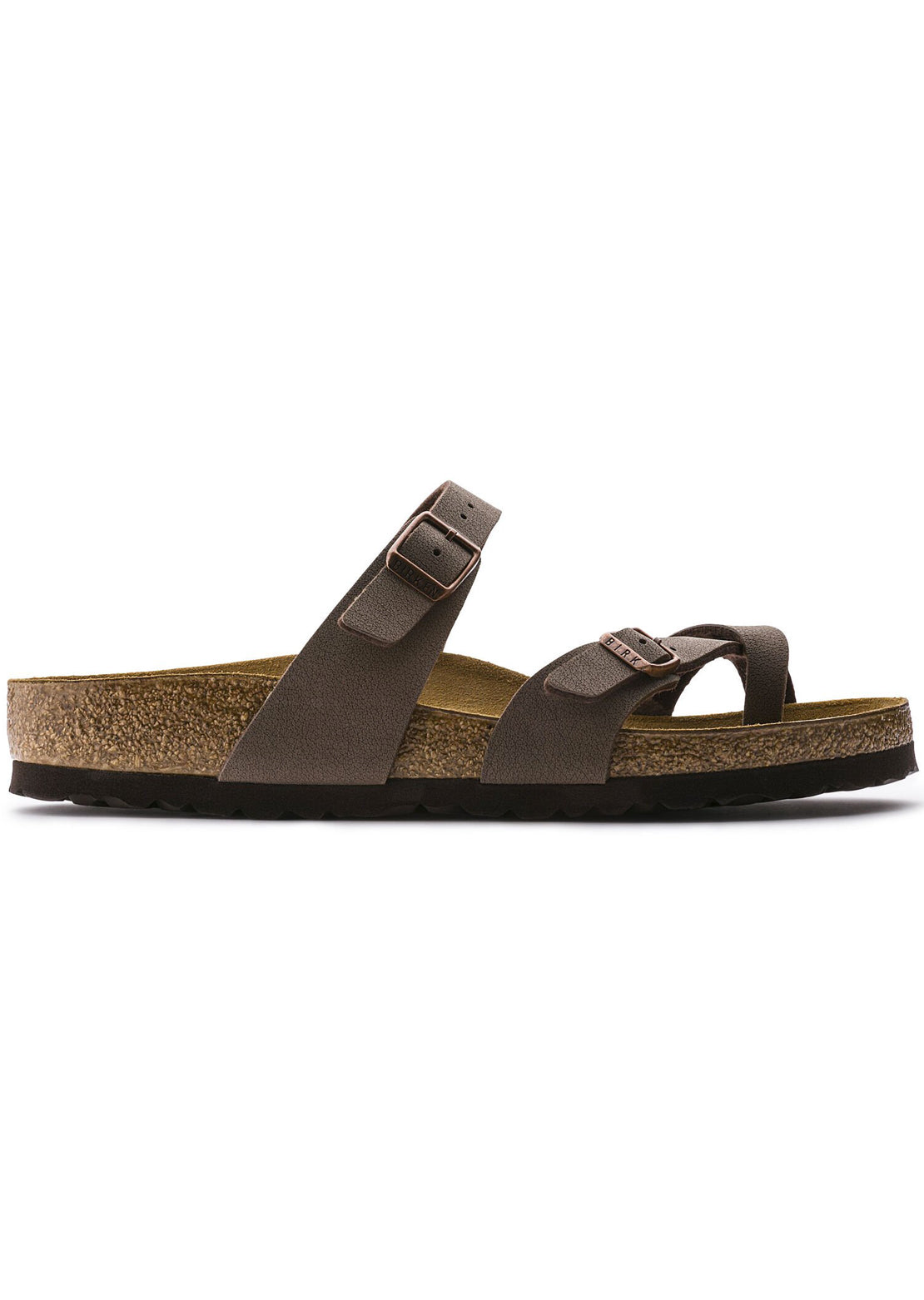 Birkenstock Women’s Mayari Birko-Flor Regular Sandals Nubuck Mocha