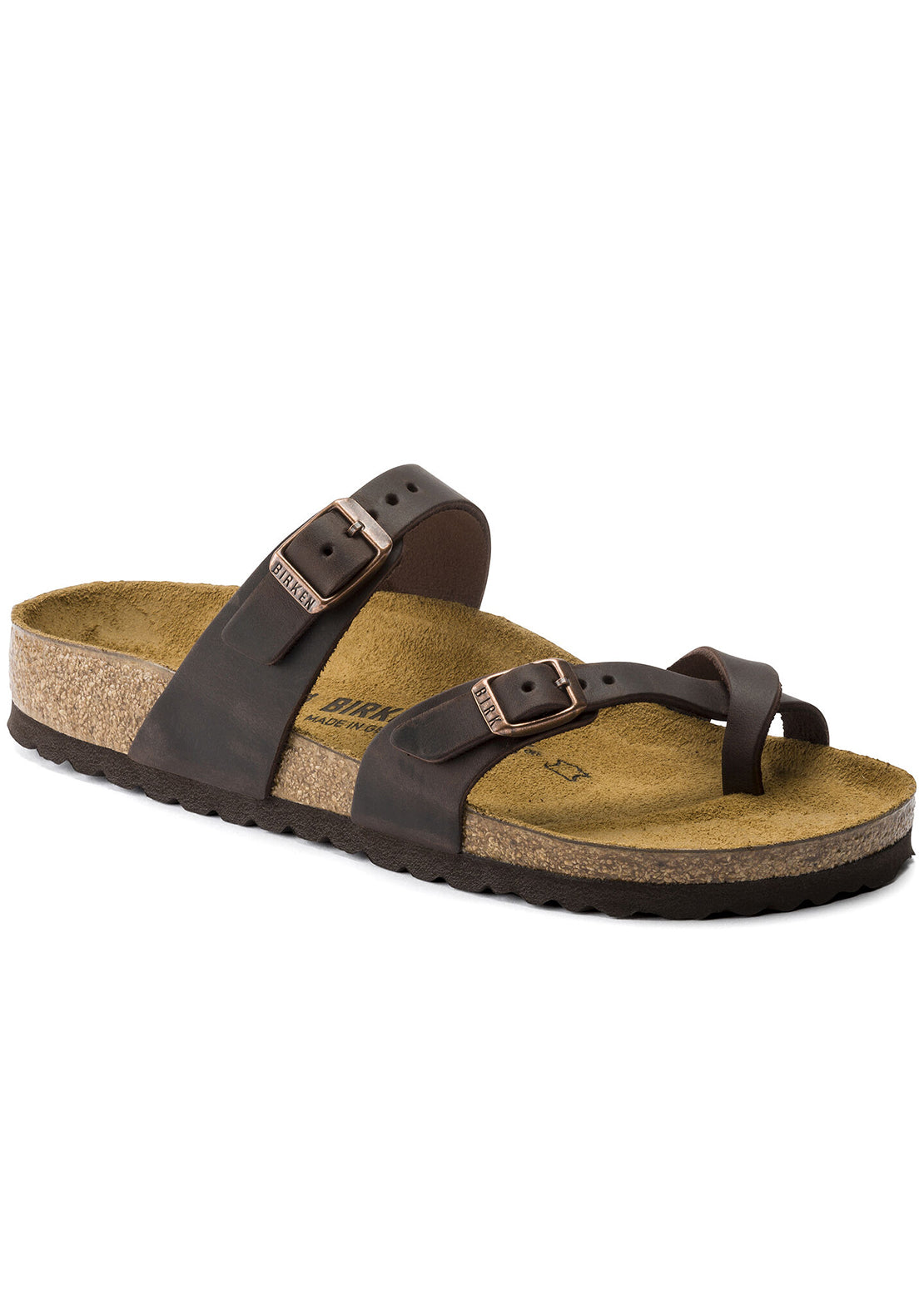 Birkenstock Women&#39;s Mayari Oiled Leather Sandals Habana