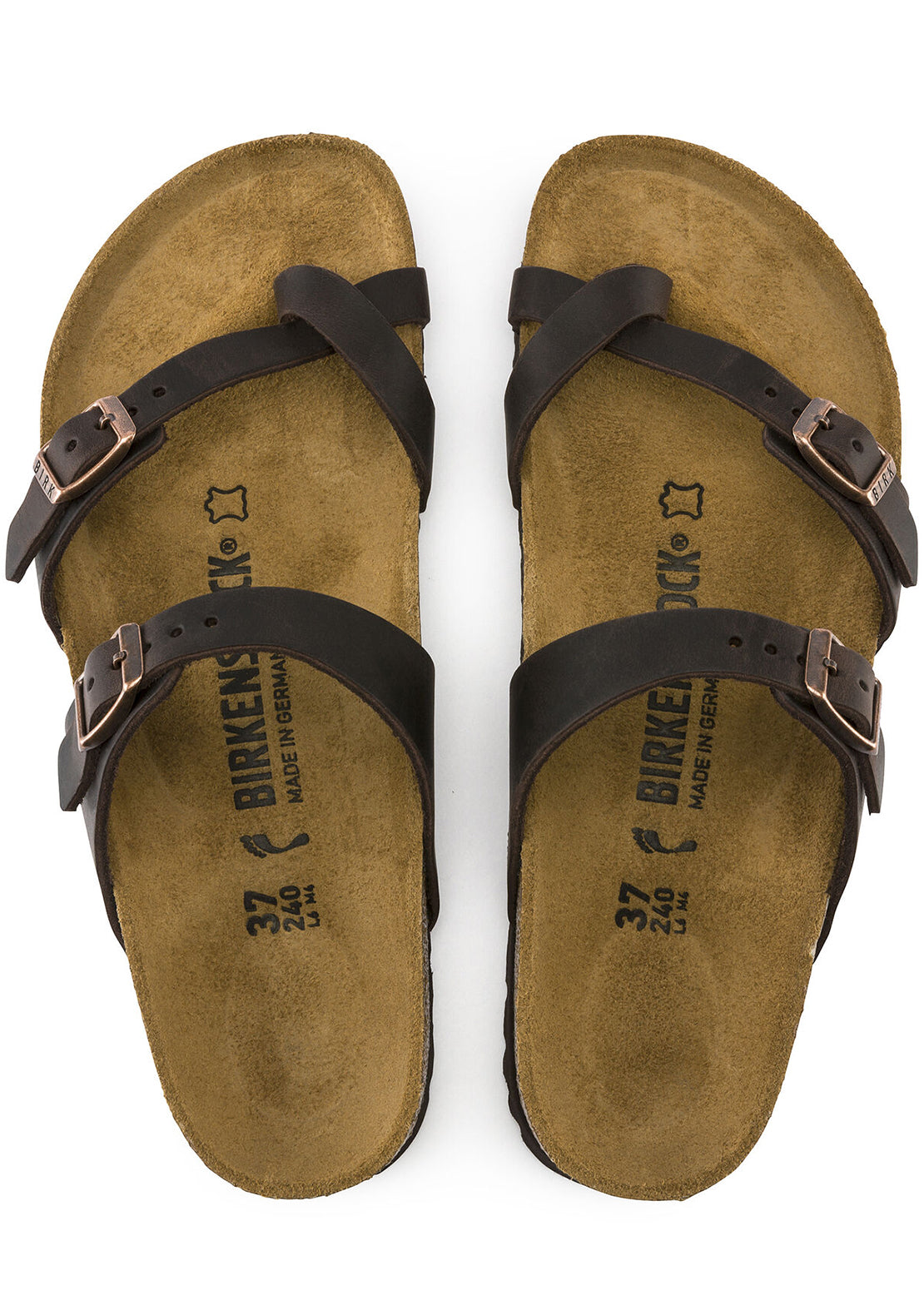 Birkenstock Women&#39;s Mayari Oiled Leather Sandals Habana