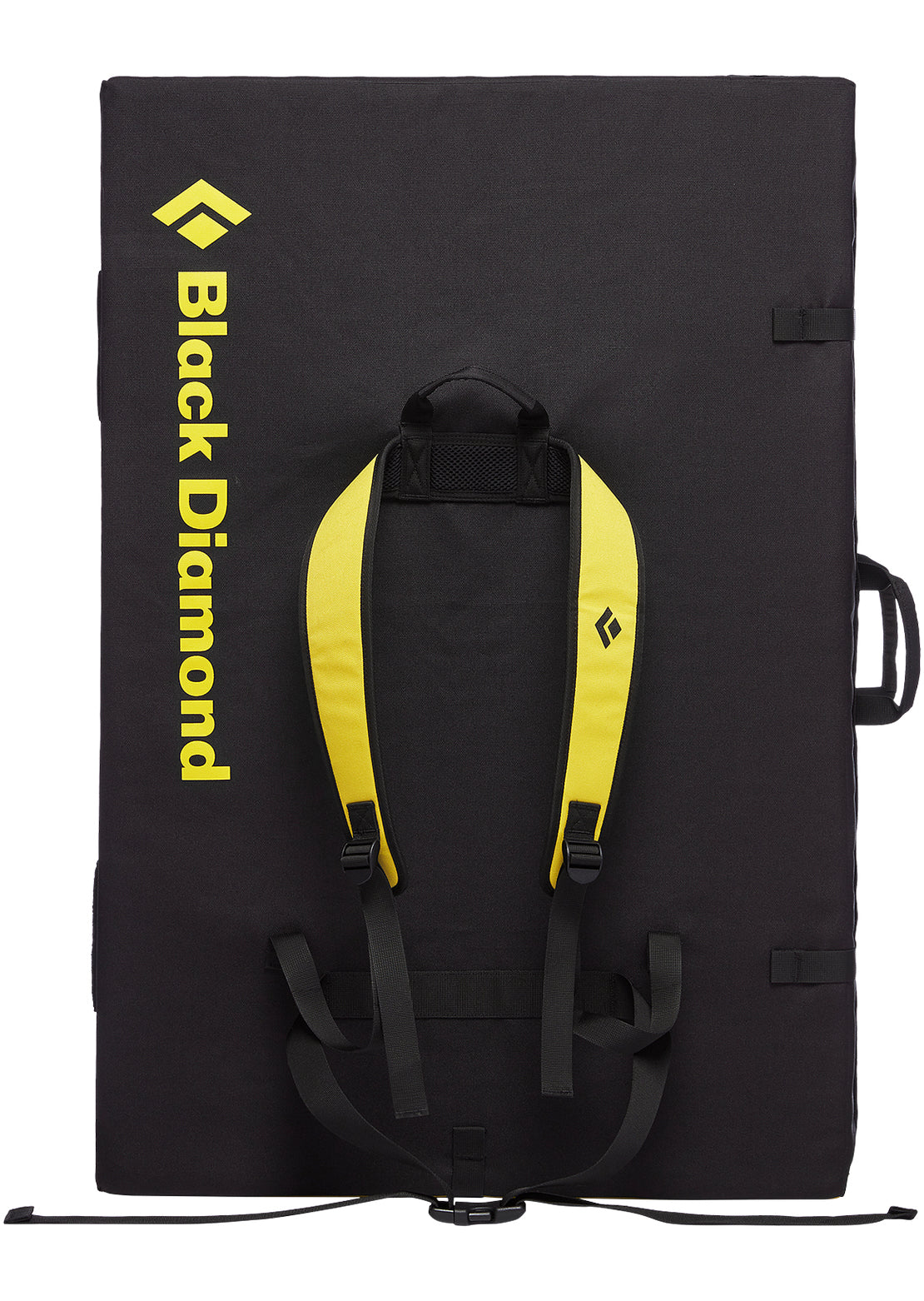 Black Diamond Circuit Crash Pad Black/Lemons Grass Back
