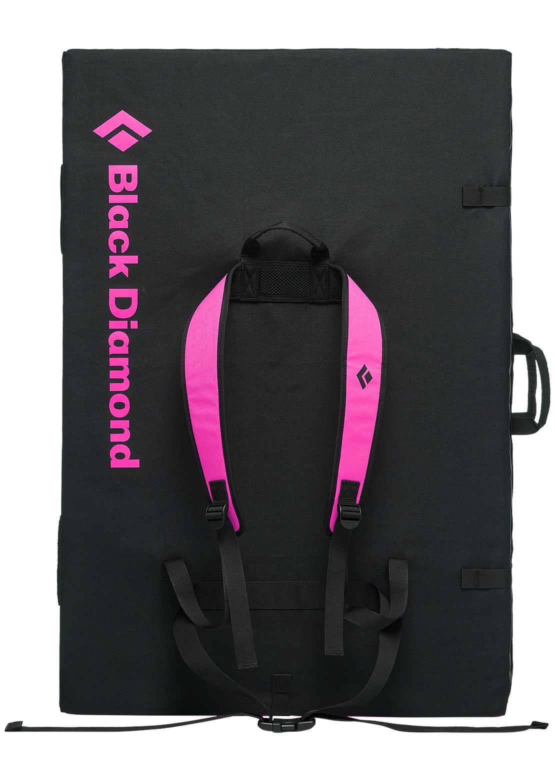 Black Diamond Circuit Crash Pad Black/Ultra Pink Back