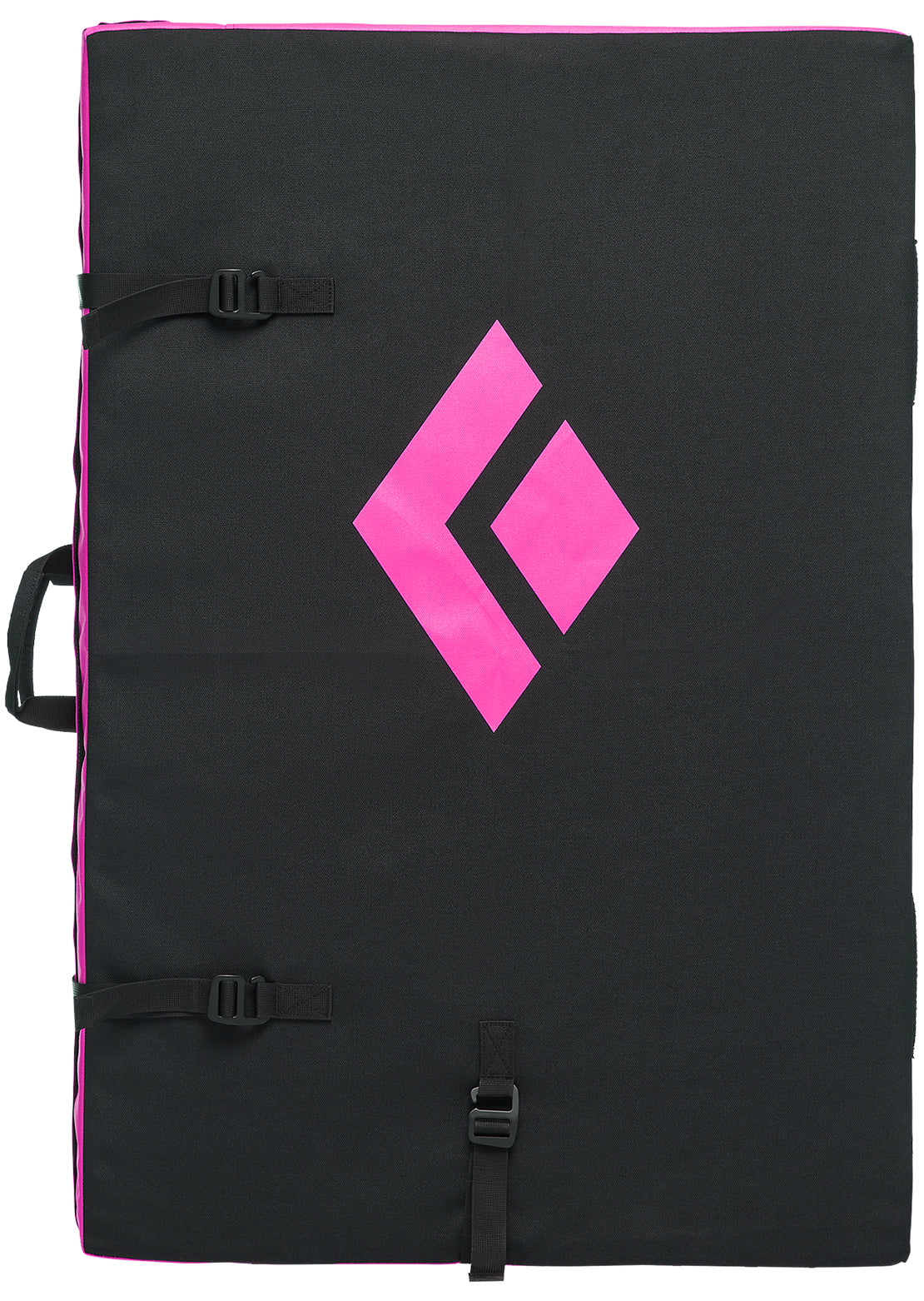 Black Diamond Circuit Crash Pad Black/Ultra Pink Folded Front