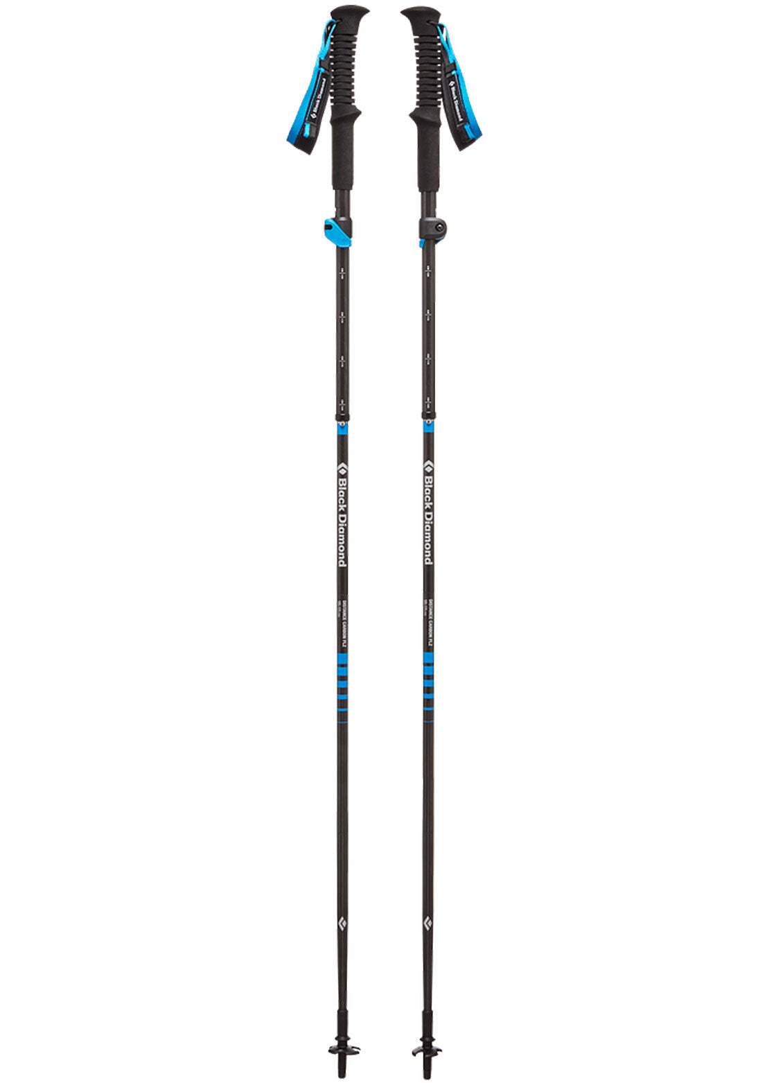 Black Diamond Distance Carbon FLZ Poles Ultra Blue