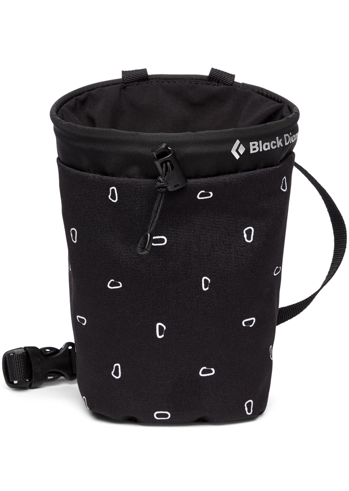 Black Diamond Gym Chalk Bag Black Biner Print