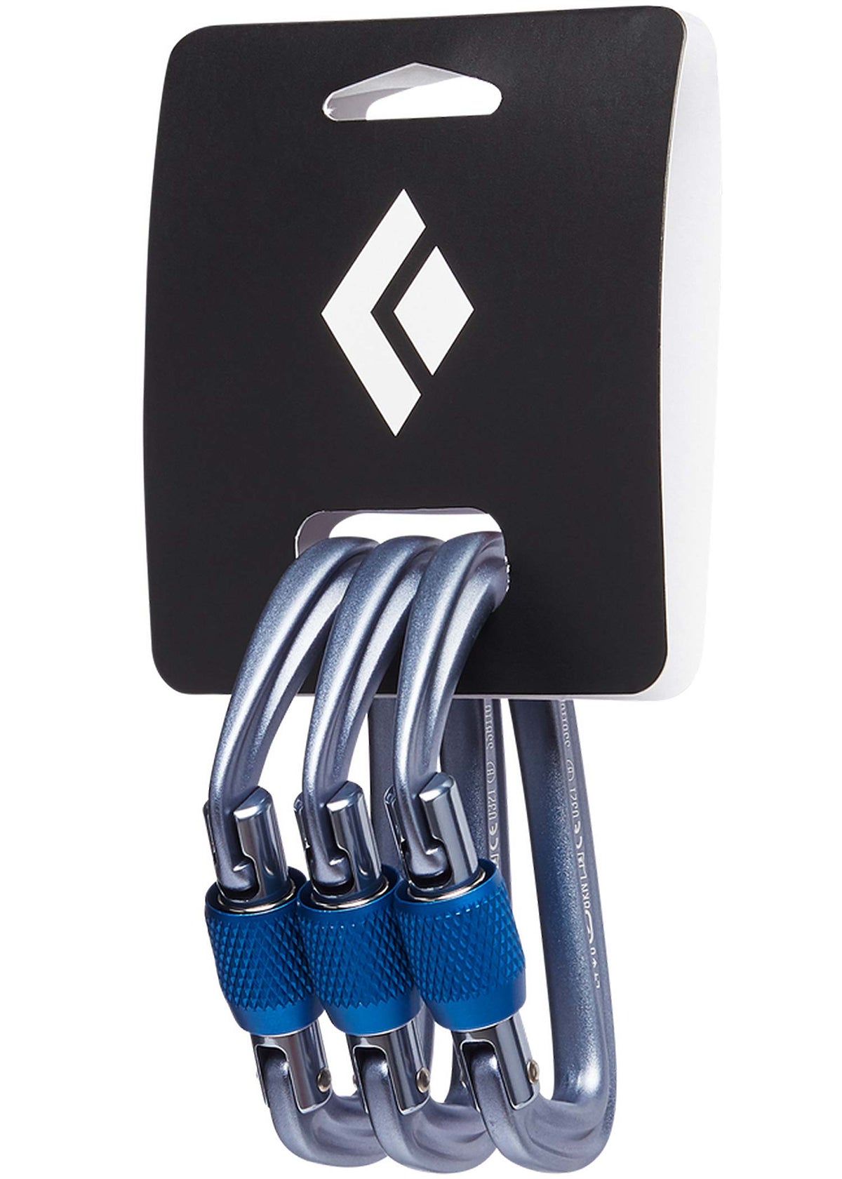 Black Diamond Hotforge 3-Pack Screwgate Gray